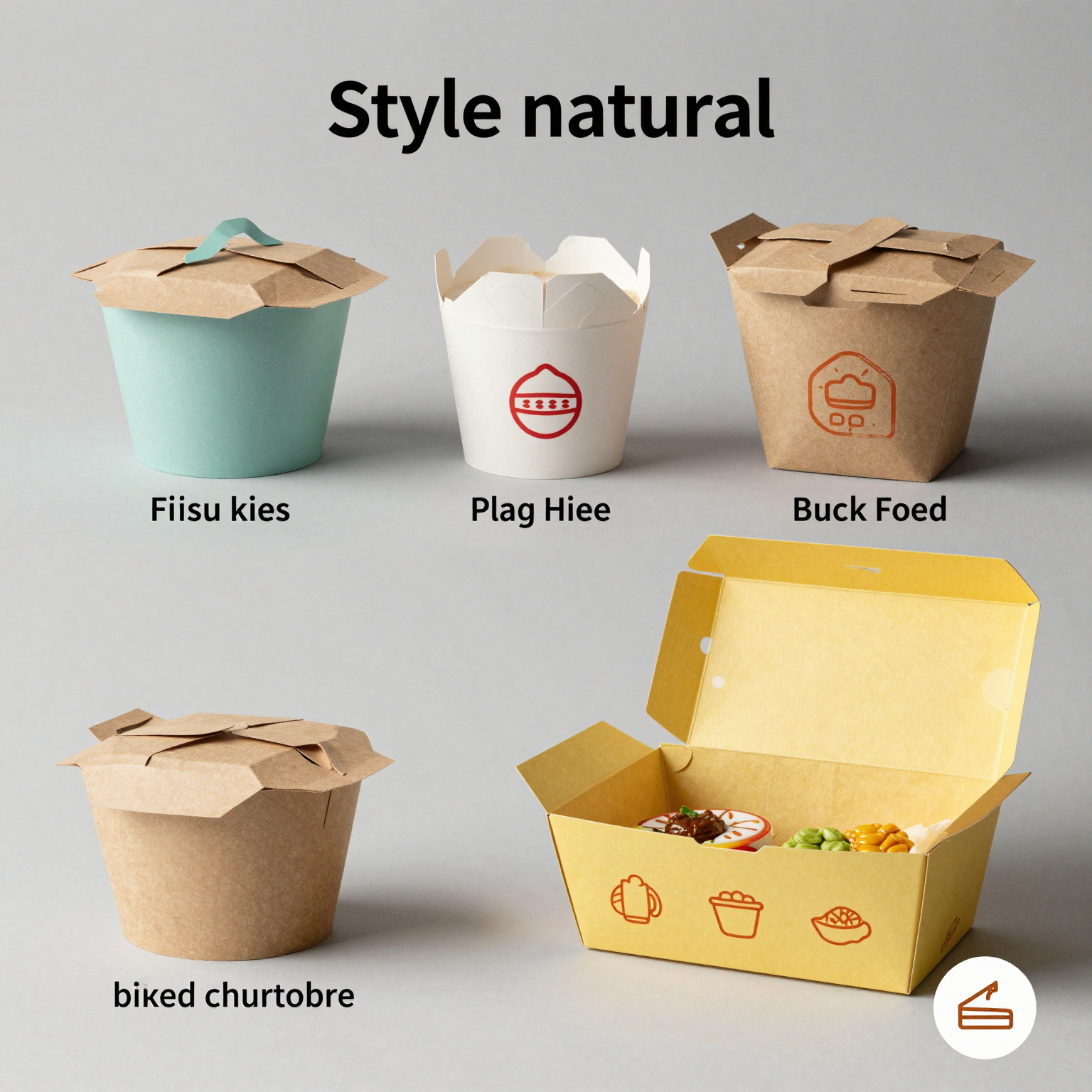 Comparison of Takeaway Paperboard Food Boxes