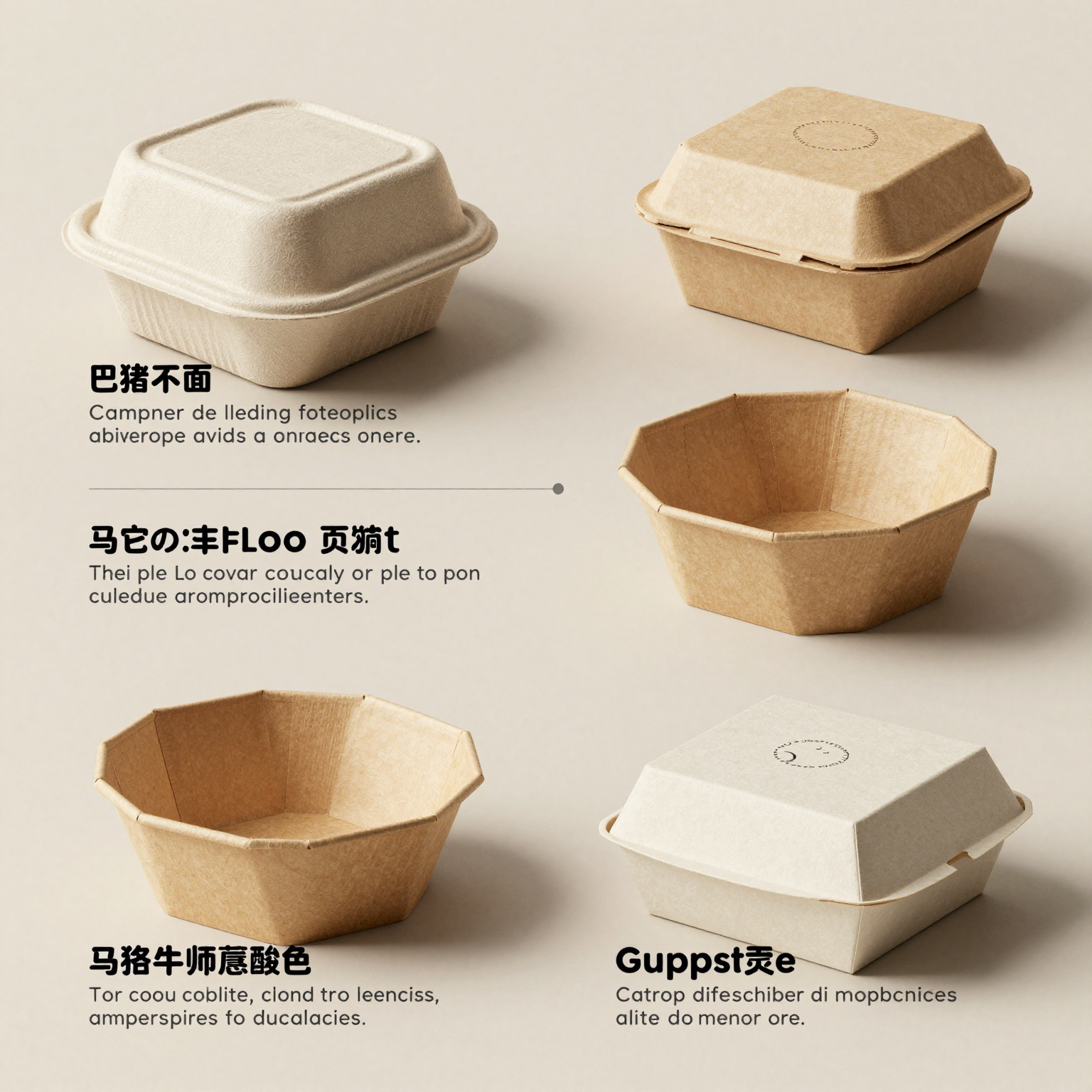 Types of Takeaway Boxes
