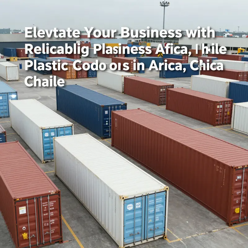 A diverse range of food-grade plastic containers available in Arica, showcasing quality and versatility.