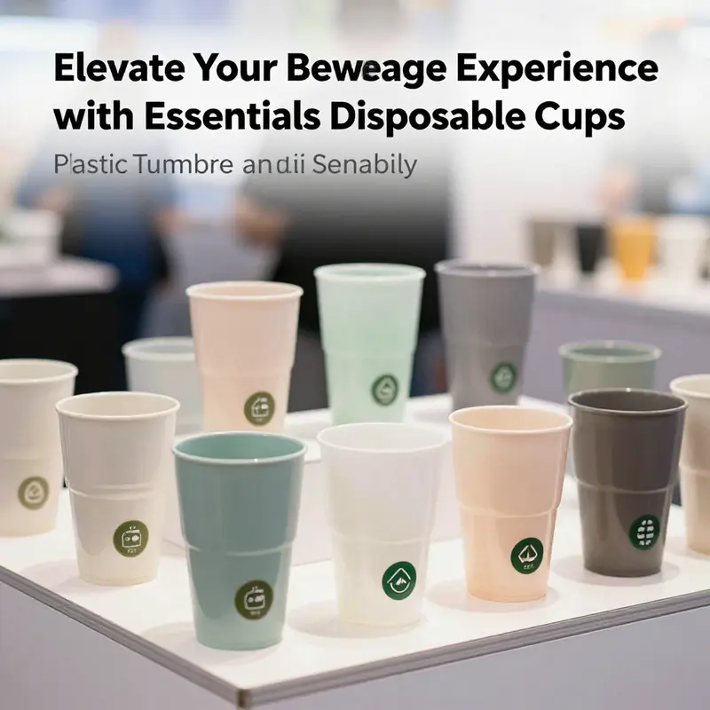 A variety of essentials disposable plastic tumblers for every occasion.