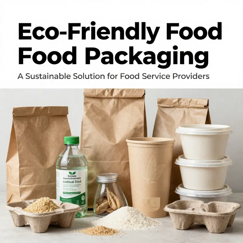 Statistics illustrating the booming market for eco-friendly food packaging solutions.