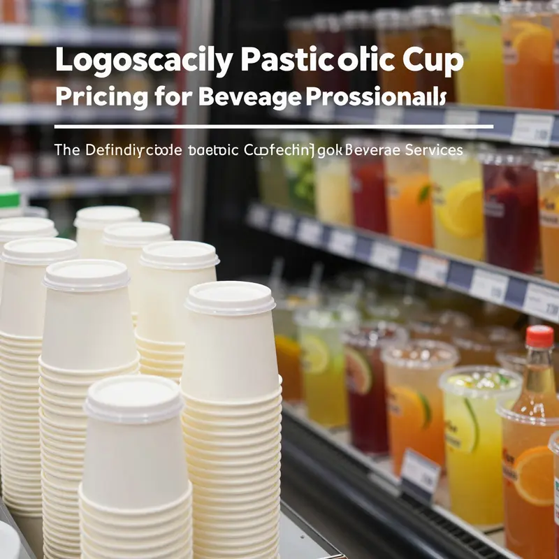 A variety of transparent PP disposable cups showcasing their sizes and clarity.