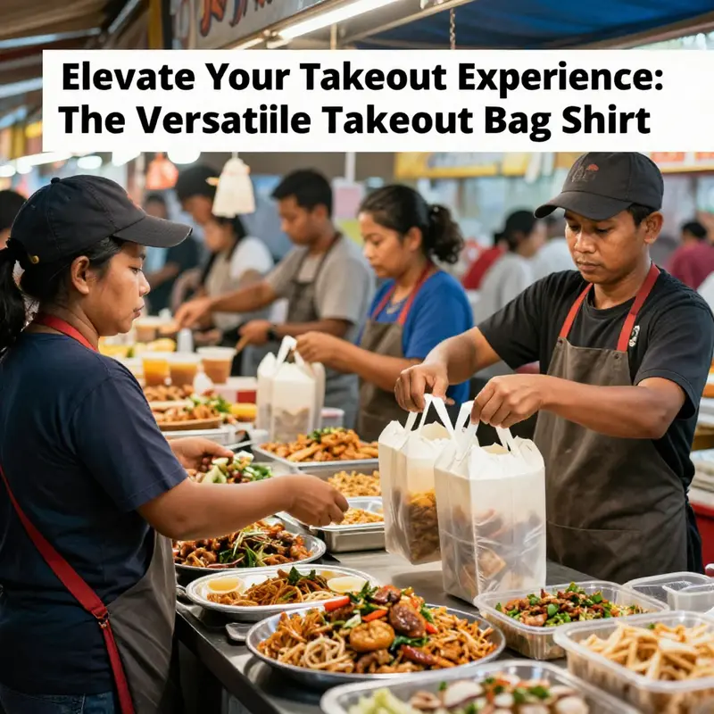 An in-depth look at the durable materials that characterize takeout bags.