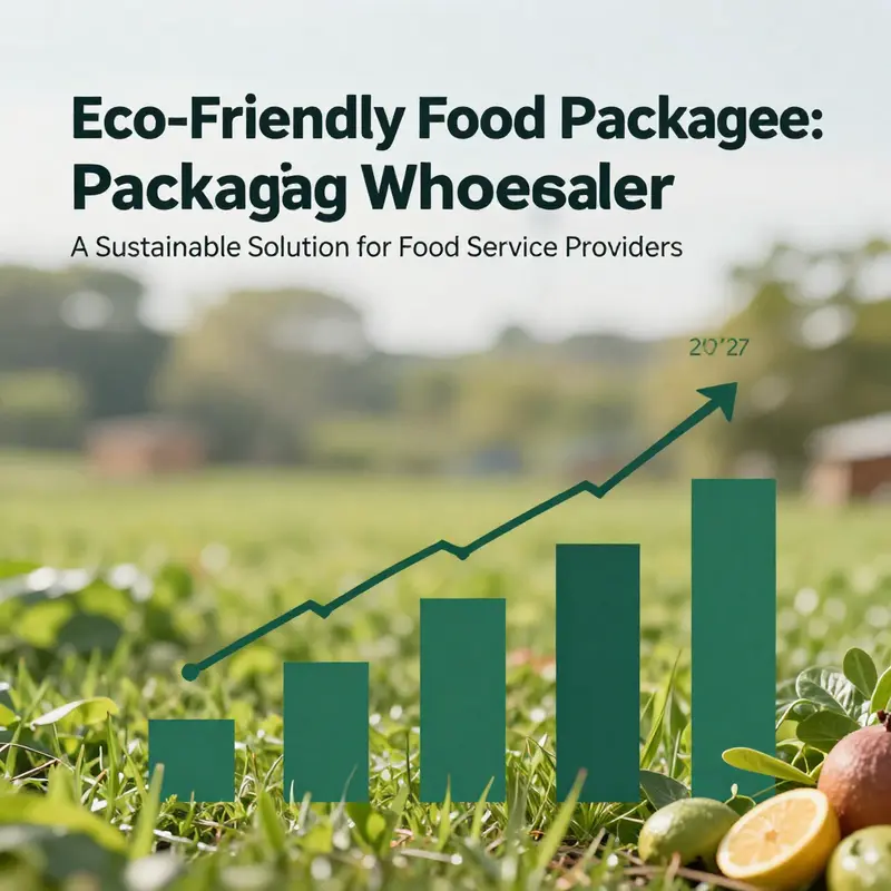 Statistics illustrating the booming market for eco-friendly food packaging solutions.