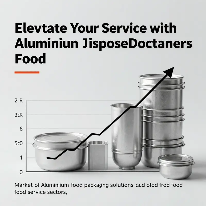 An array of aluminium disposable food containers showcasing different sizes and designs.