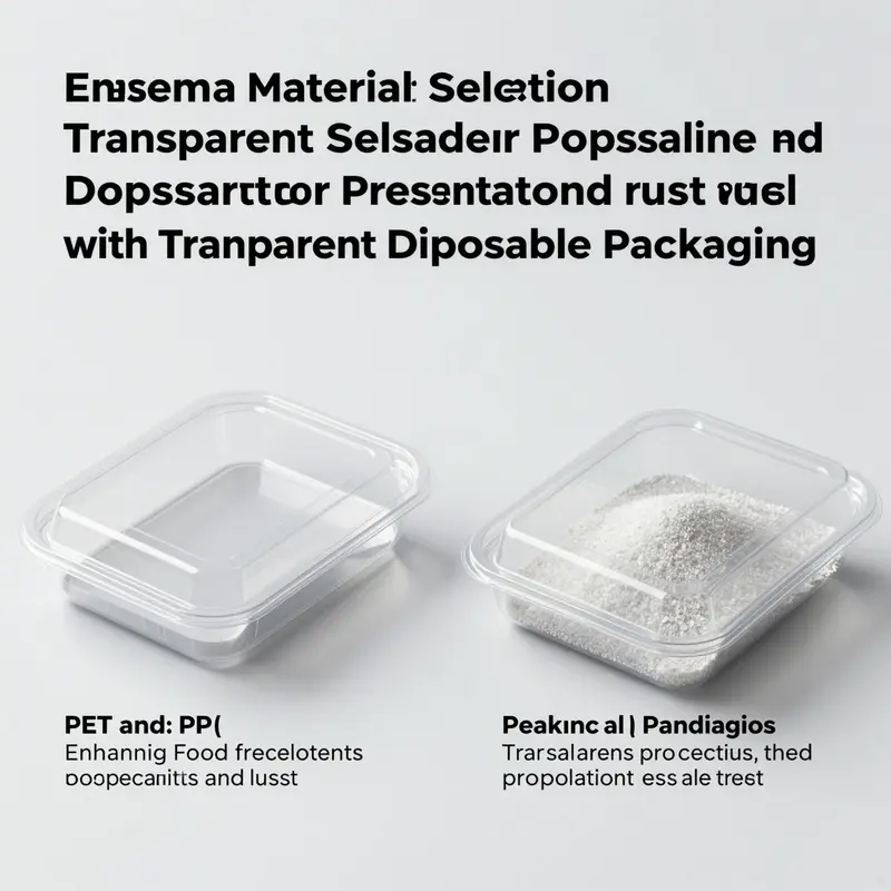 Transparent packaging allows consumers to see the quality and freshness of the food, enhancing their trust.