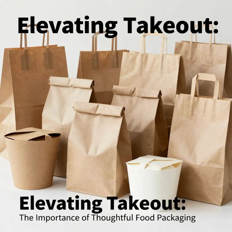 A vibrant restaurant showcasing sustainable takeout food packaging that appeals to modern consumers.