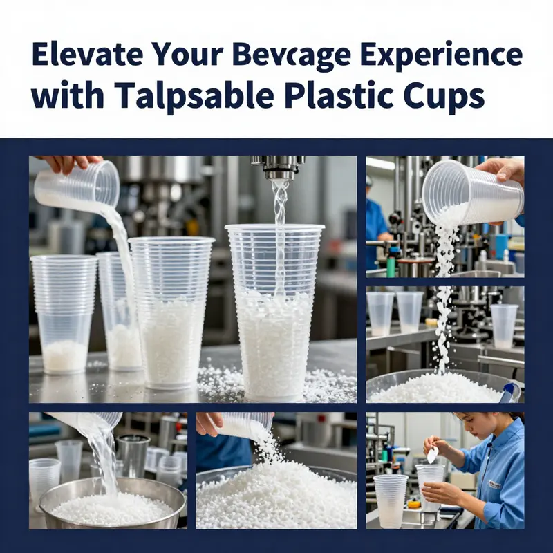 A stunning array of colorful tall disposable plastic cups showcasing a variety of layered drinks.