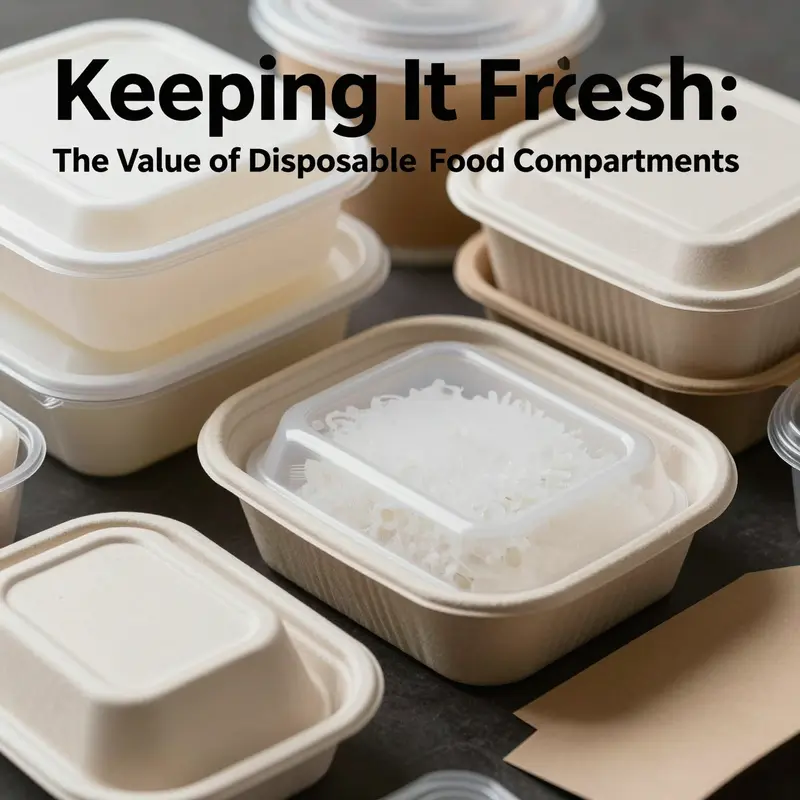A display of compartmentalized containers efficiently organizing various food items for optimal freshness.