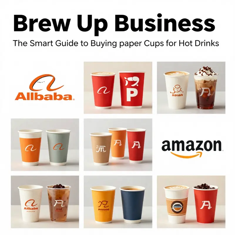 Explore diverse online platforms for purchasing paper cups for hot drinks in bulk.