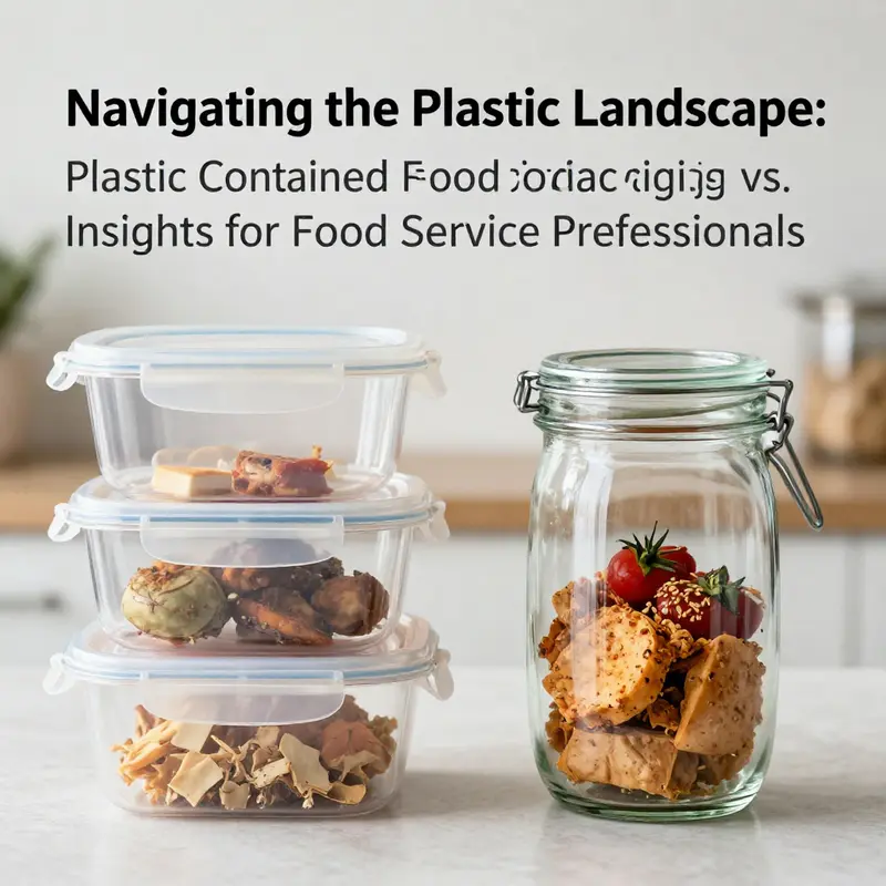 A variety of grocery items packed in plastic, illustrating common safety concerns associated with their use.