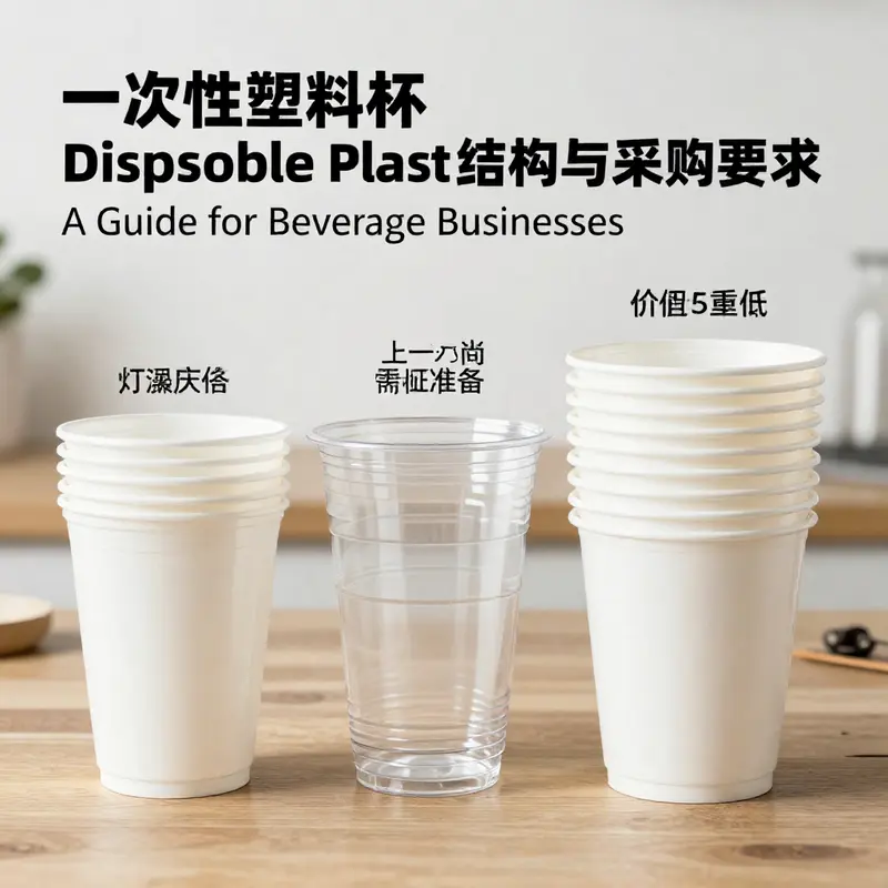 A display of diverse suppliers on Alibaba.com for disposable plastic cups.