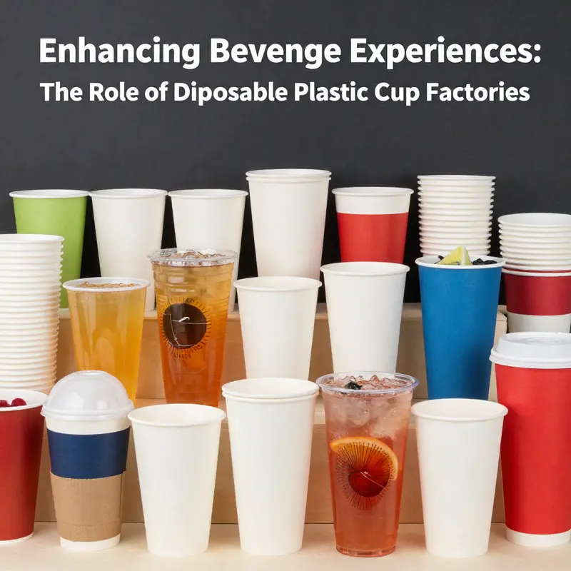 An array of food-grade plastics used for manufacturing disposable cups.