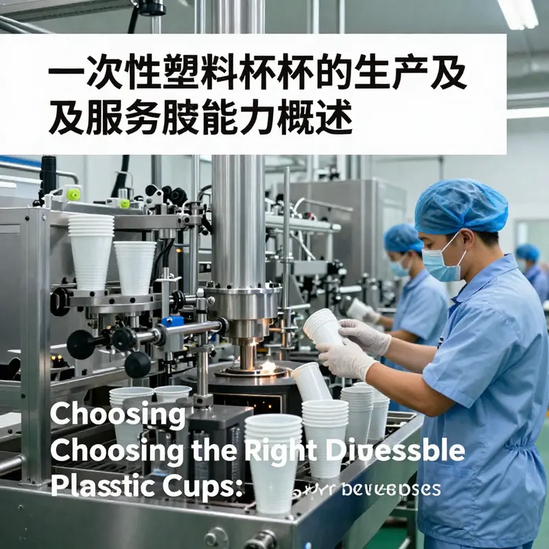 A display of diverse suppliers on Alibaba.com for disposable plastic cups.