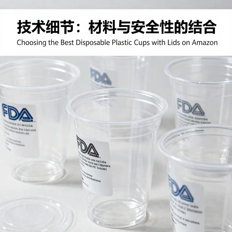 An array of disposable plastic cups with lids demonstrating choice and variety available for businesses.