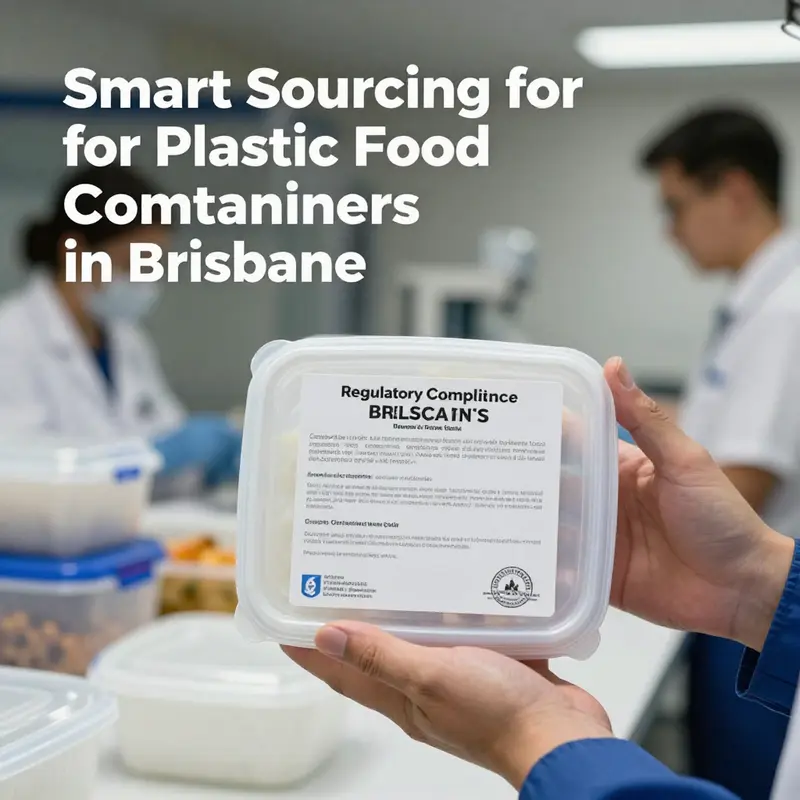 A diverse selection of plastic food containers used by Brisbane businesses highlights efficient sourcing options.