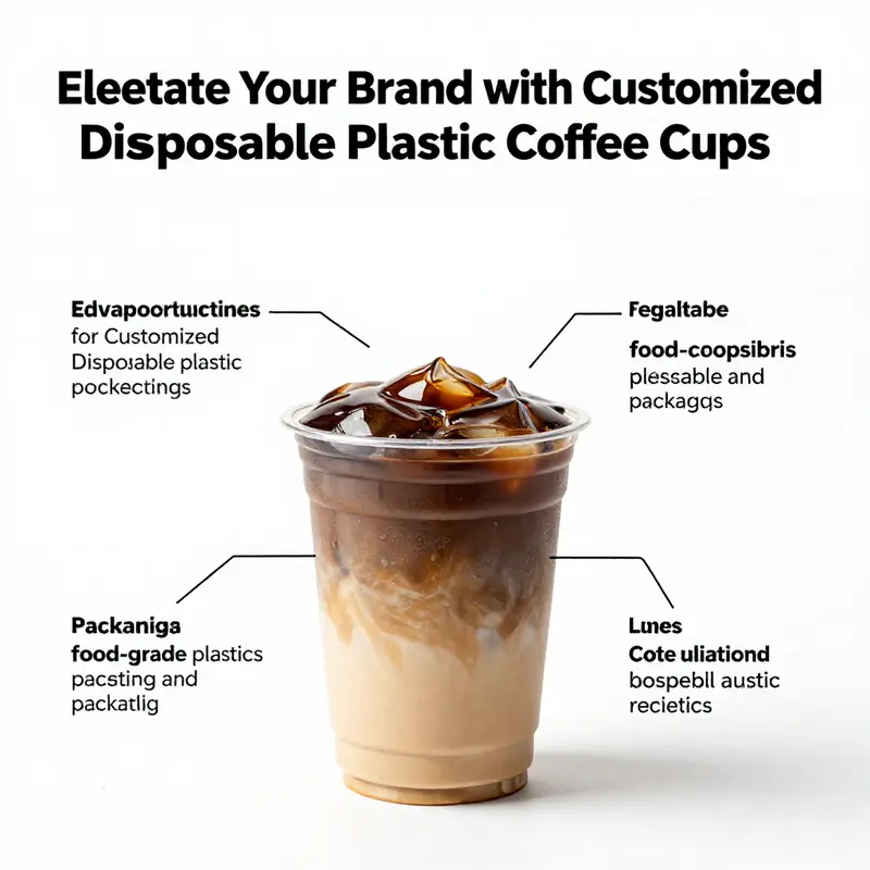 The intricate manufacturing process of customized disposable plastic coffee cups, showcasing the various stages from molding to printing.