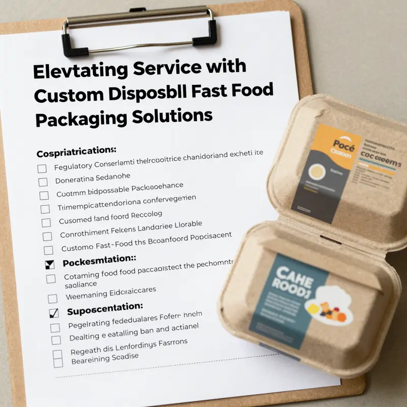 Innovative designs in custom fast food packaging highlight modern technological advancements.