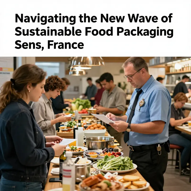 The shift towards sustainable dining in Sens cafes underscores the impact of the packaging ban.