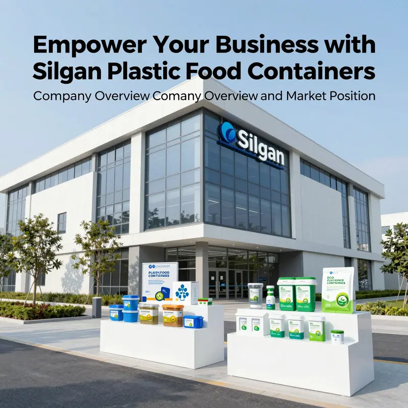 Silgan Plastic Food Containers headquarters emphasizing its commitment to innovative packaging solutions.