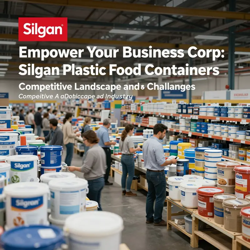 Silgan Plastic Food Containers headquarters emphasizing its commitment to innovative packaging solutions.