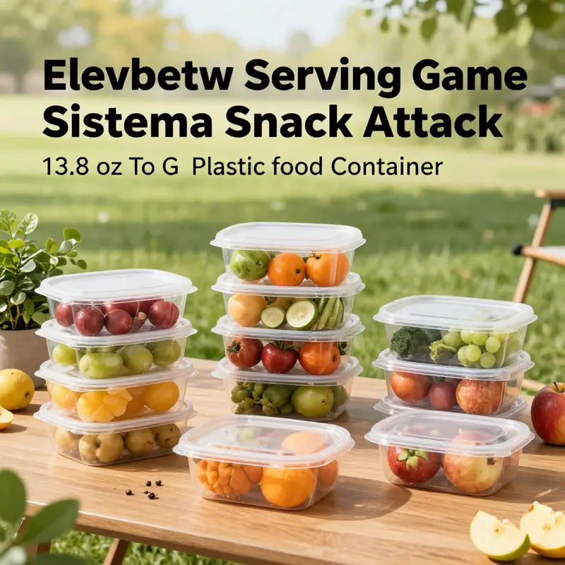 The Sistema Snack Attack container effectively holds snacks, ideal for various food service situations.
