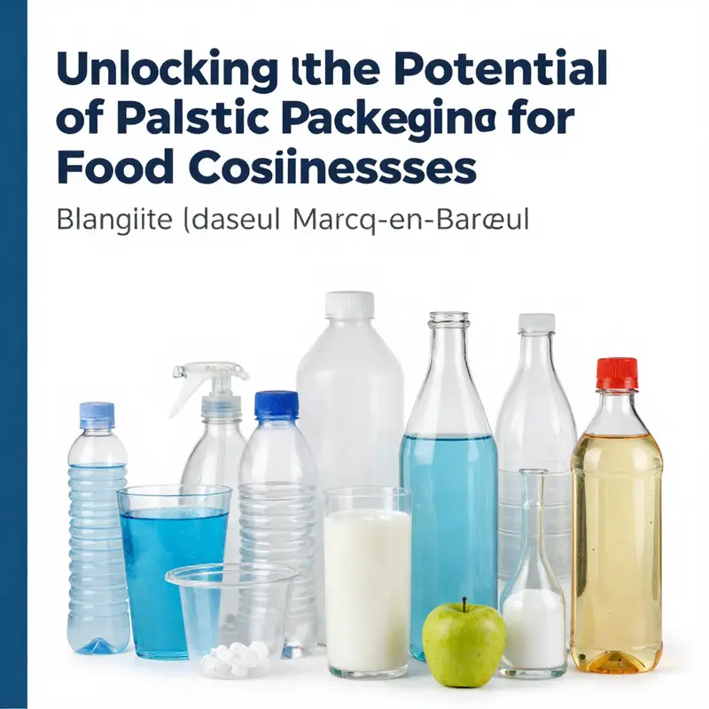 Food vendors in Marcq-en-Barœul utilize vibrant plastic packaging to attract customers.
