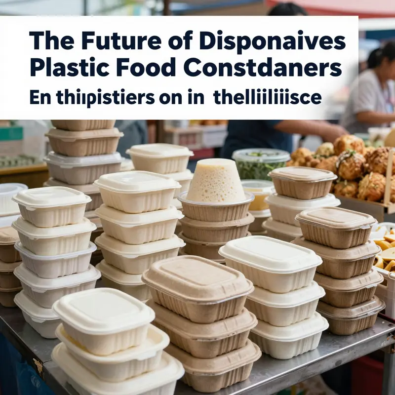 The vibrancy of Filipino food markets where disposable containers are a regular fixture in food service.