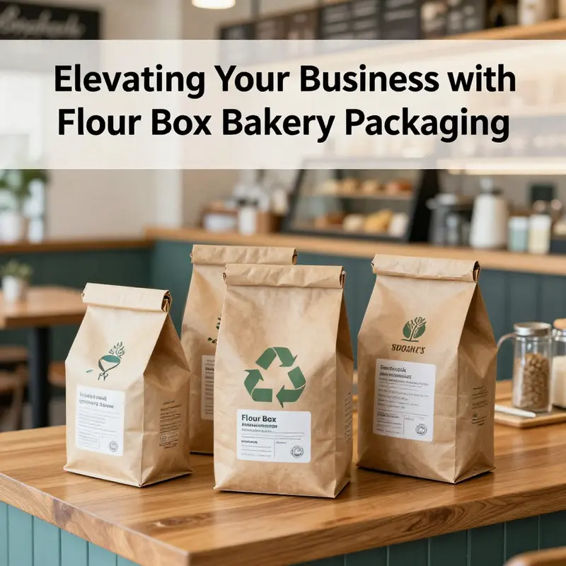 Innovative flour box bakery packaging designs tailored for modern food businesses.