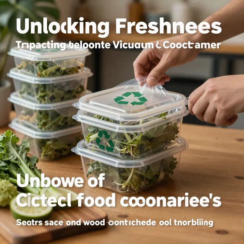 Explore the diverse materials used in vacuum food containers, highlighting their advantages and applications.
