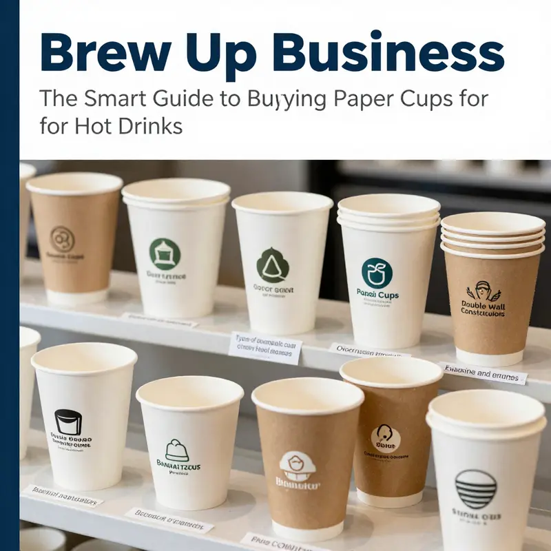 Explore diverse online platforms for purchasing paper cups for hot drinks in bulk.