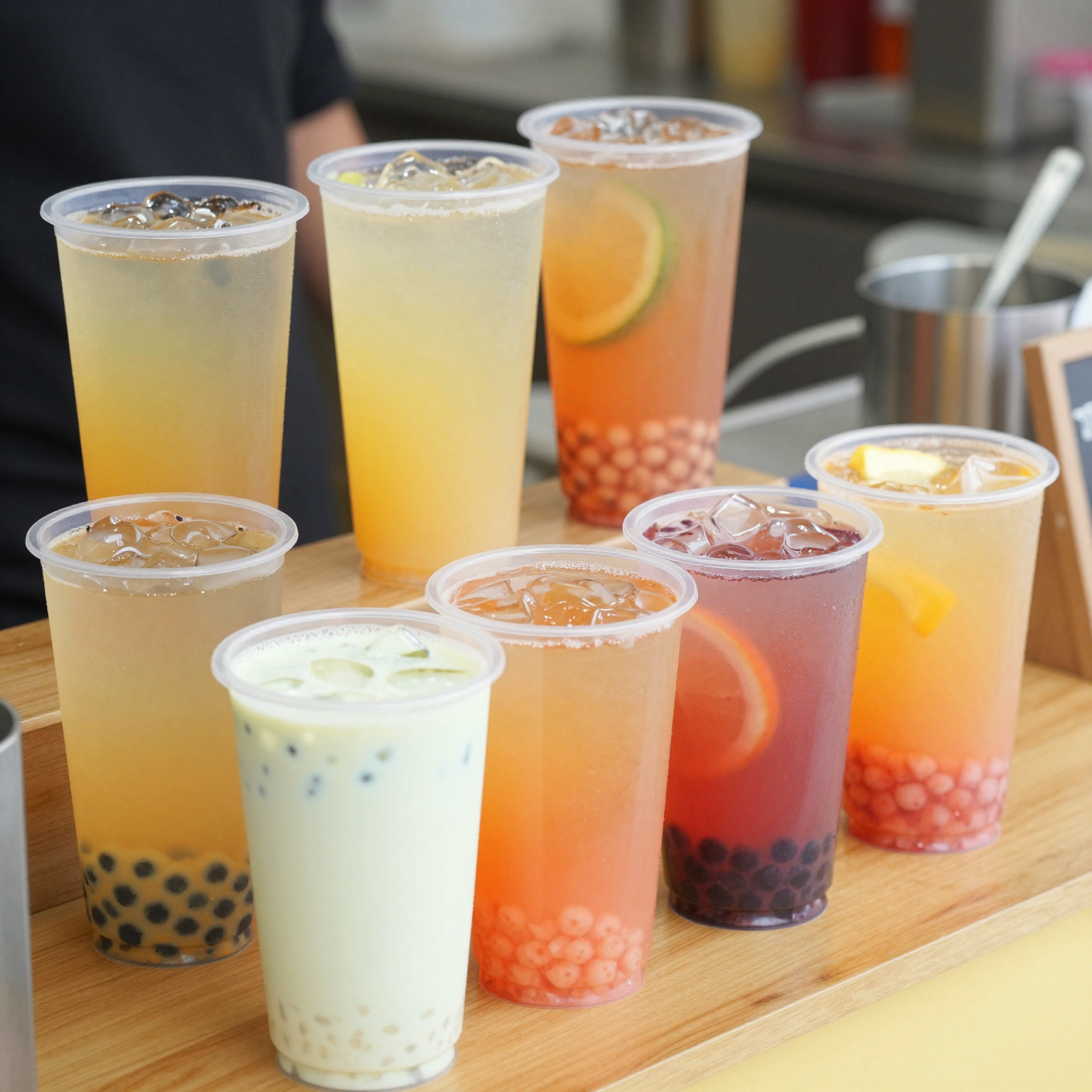 Clear 9 oz Plastic Cups