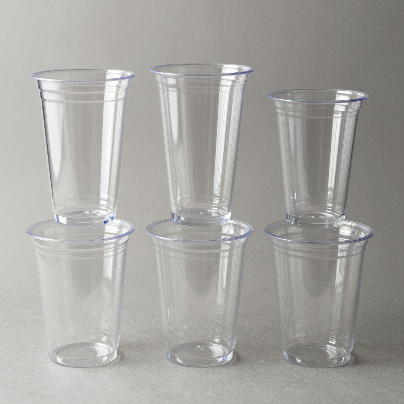 Clear Plastic Punch Cups