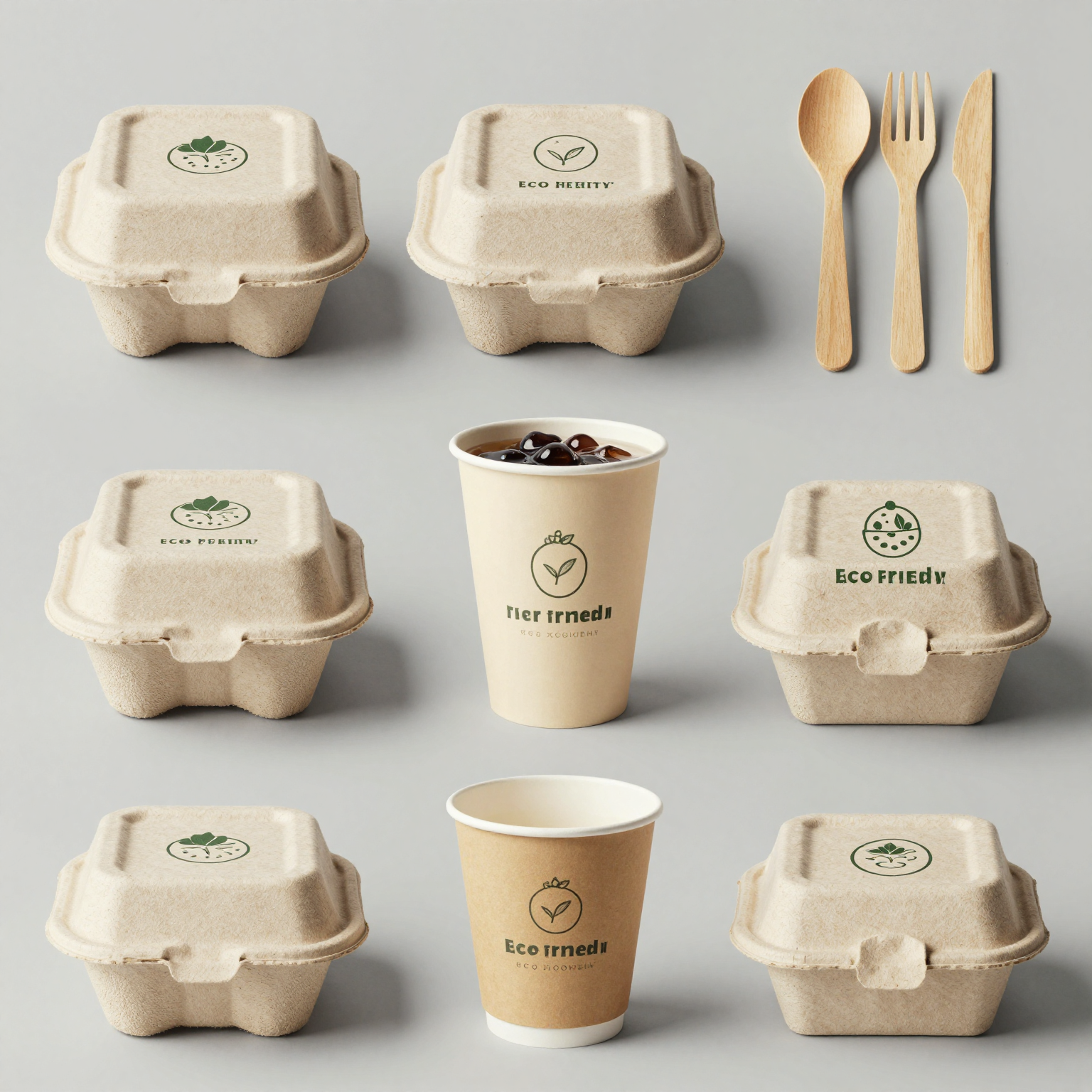 Eco-friendly food packaging examples