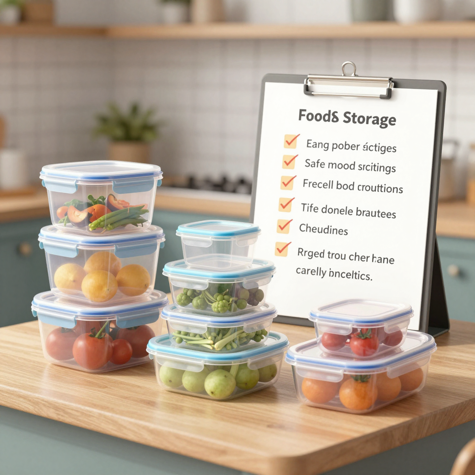 Food Safety Guidelines for Storing Food in Plastic Containers