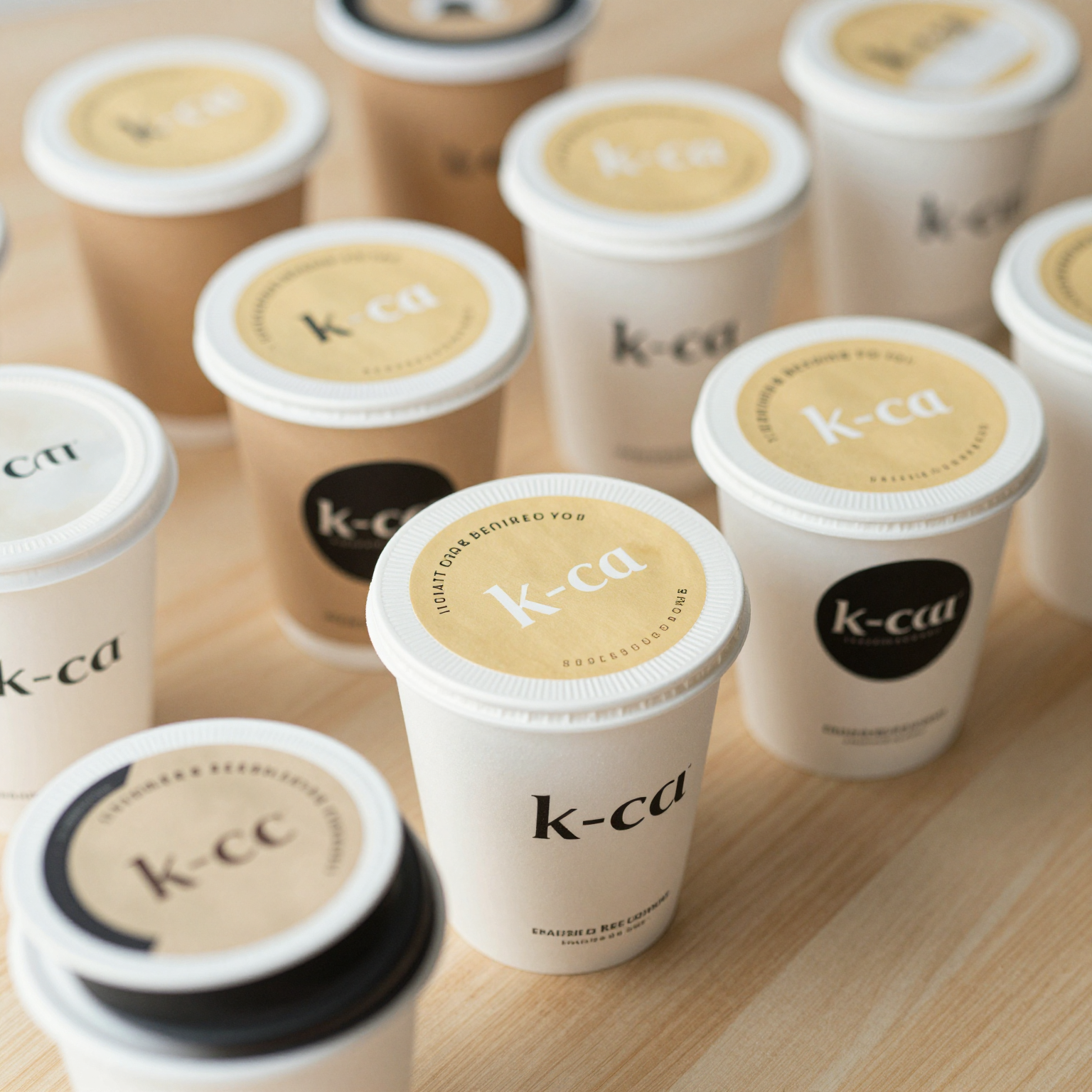 k-cup disposable paper liners with covers