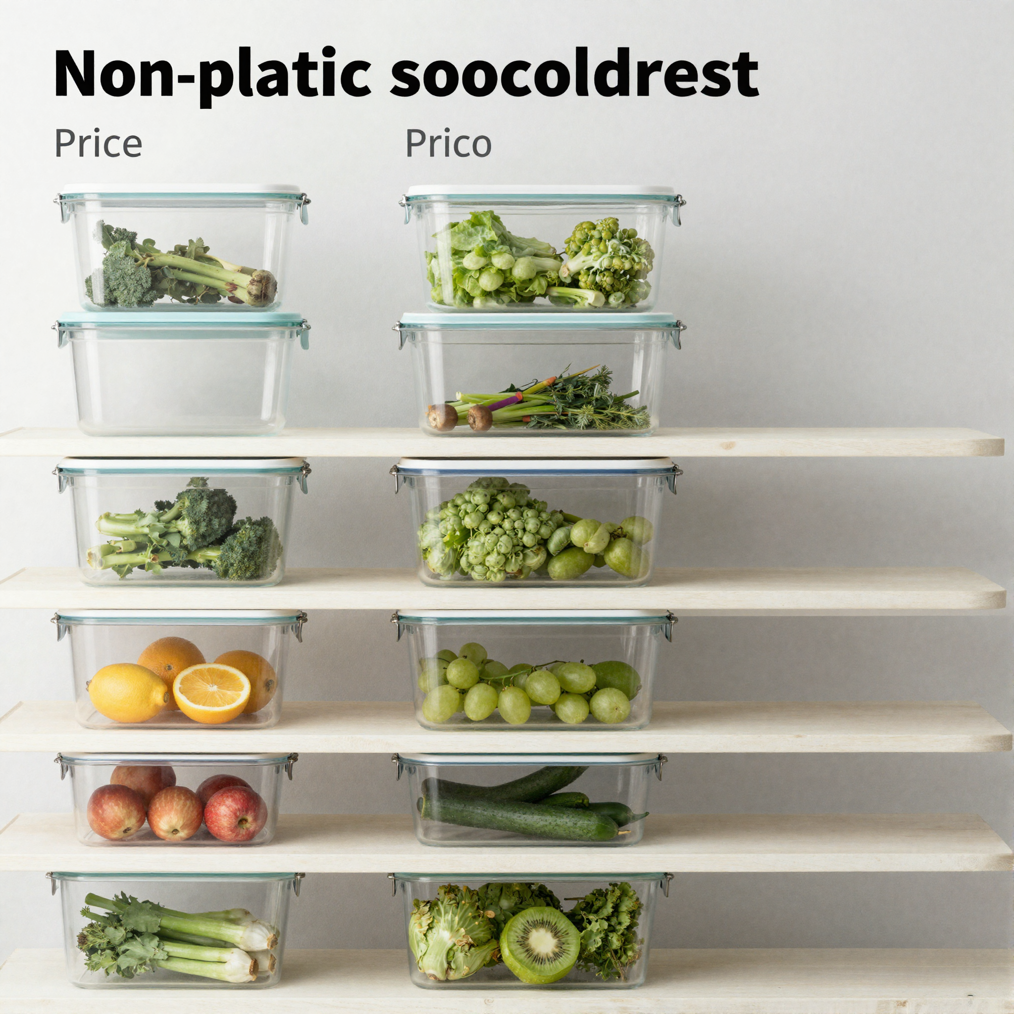Comparison of Non-Plastic Storage Containers