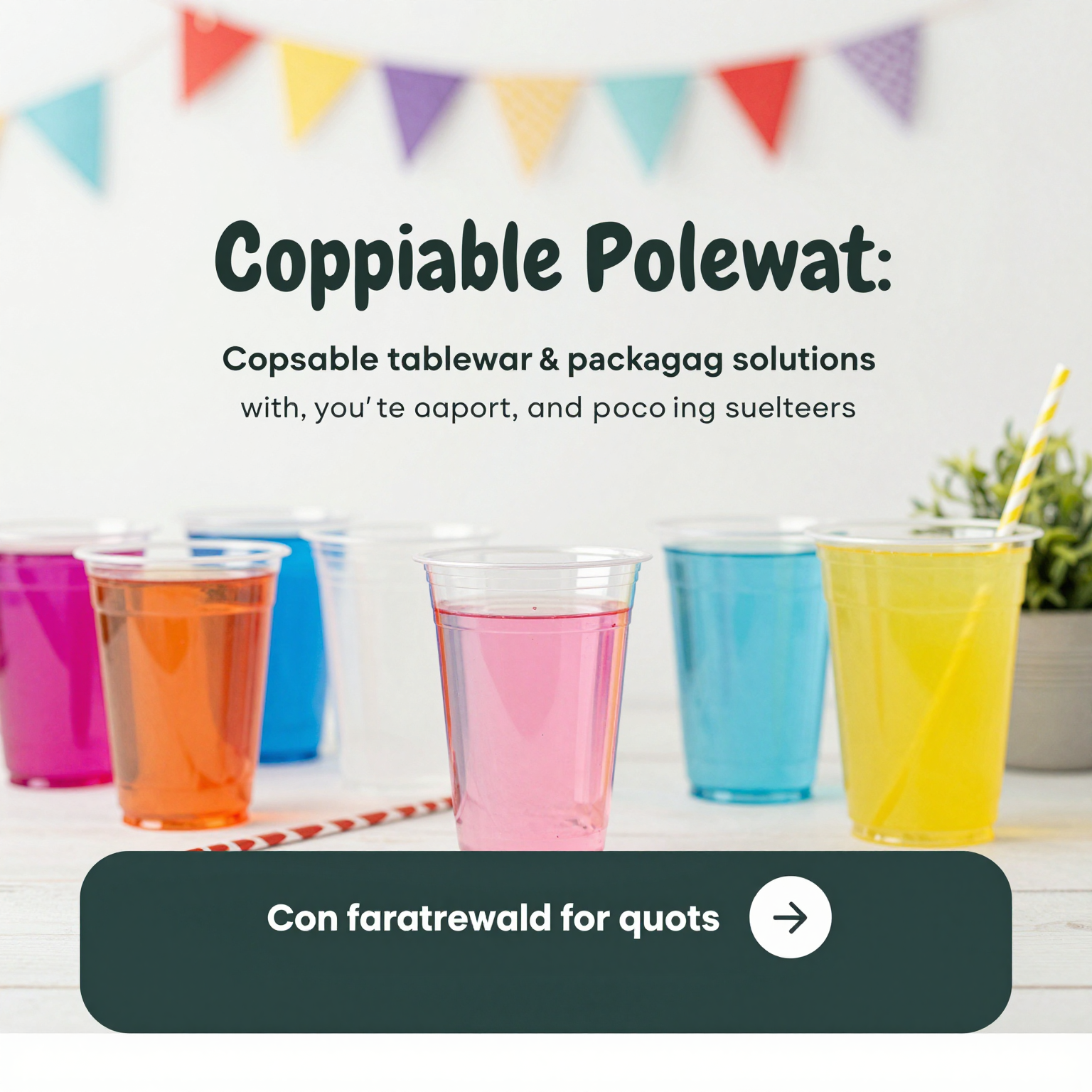Durable Disposable Tableware