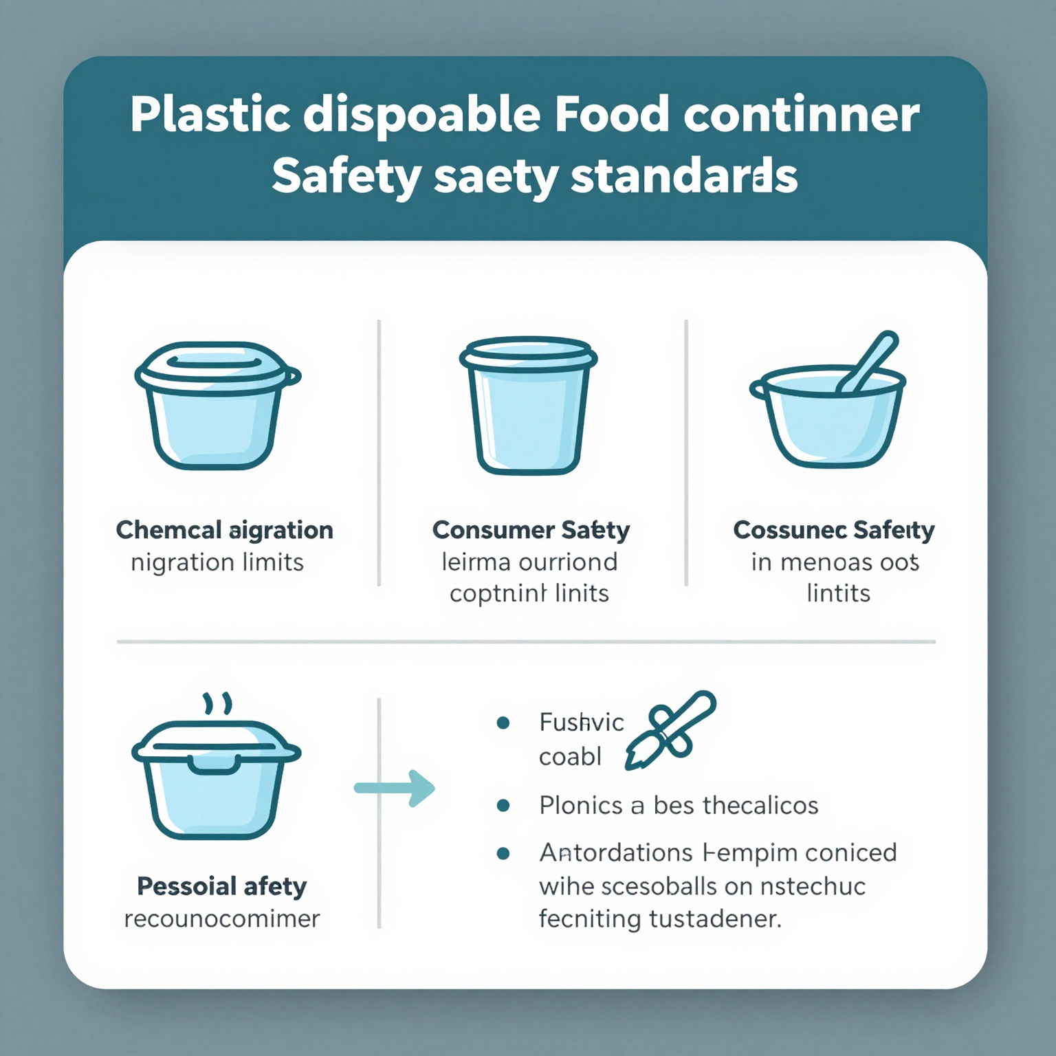 Food Container Safety Standards Infographic