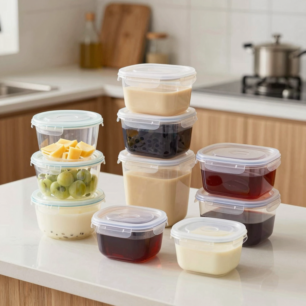 Various Plastic Food Storage Containers