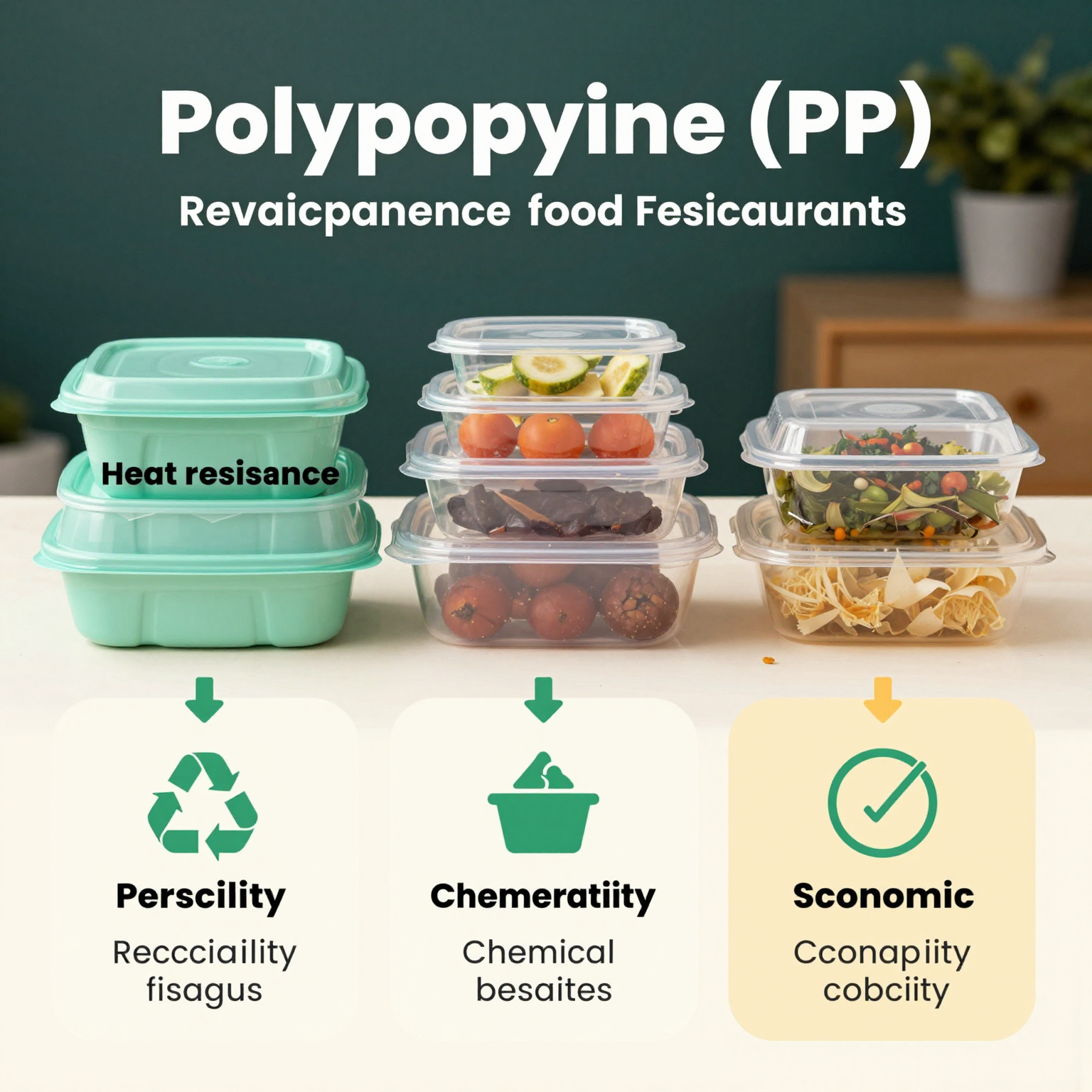 Advantages of PP Containers in Food Businesses