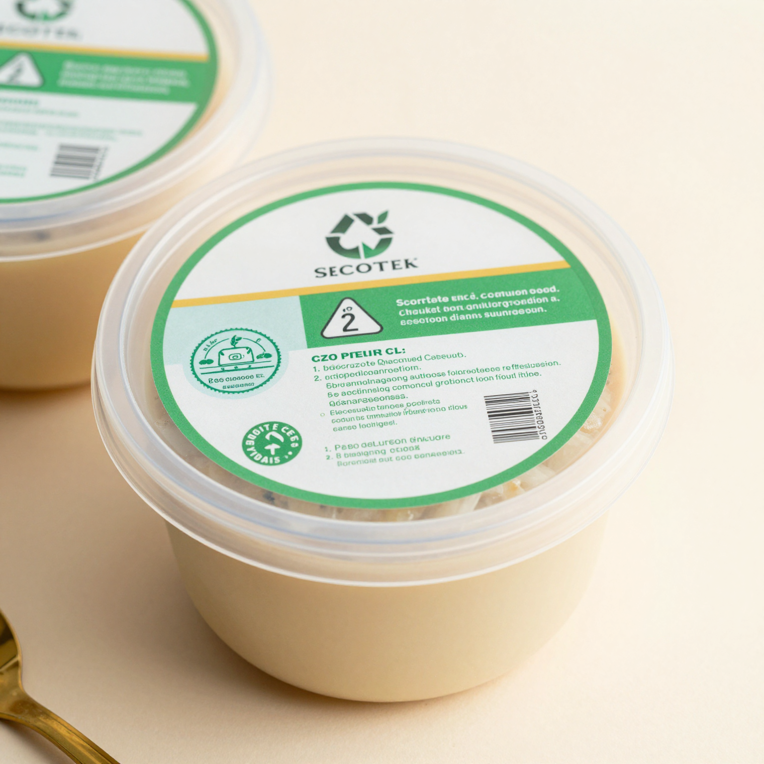 Round Plastic Food Container