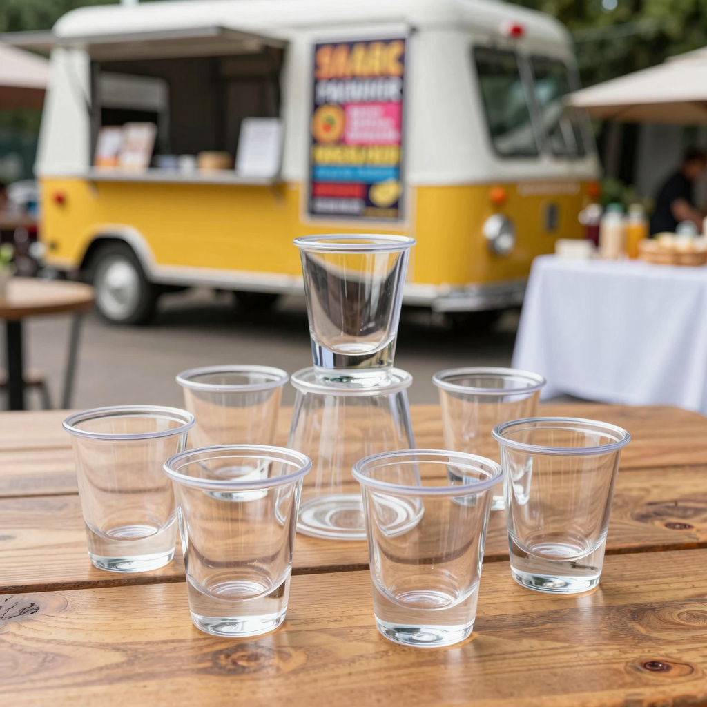 Small Clear Plastic Shot Cups