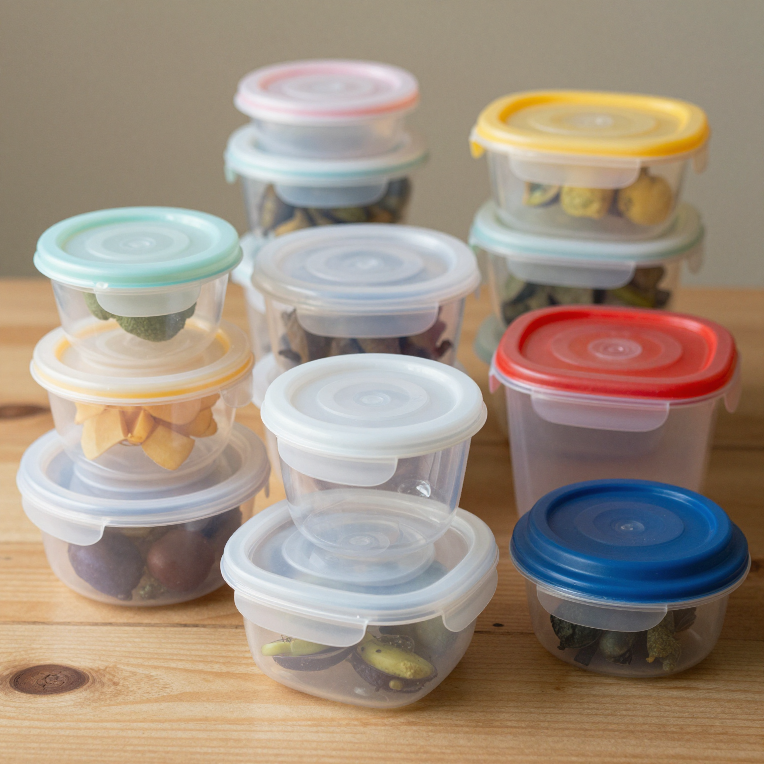 Plastic Food Storage Containers