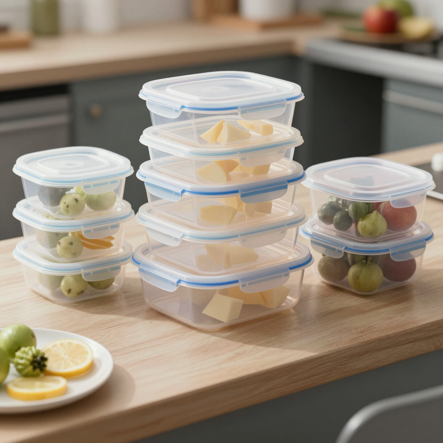 Tritan Plastic Food Containers