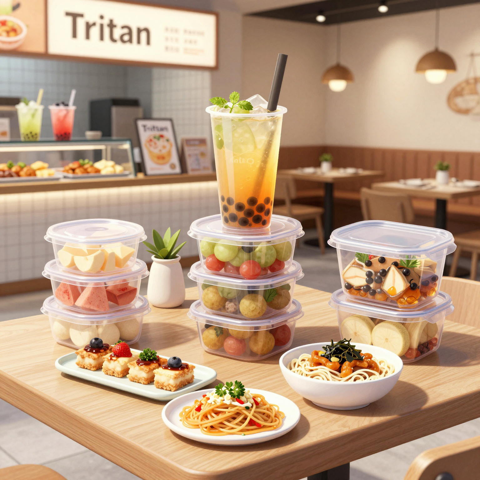 Tritan Plastic Containers