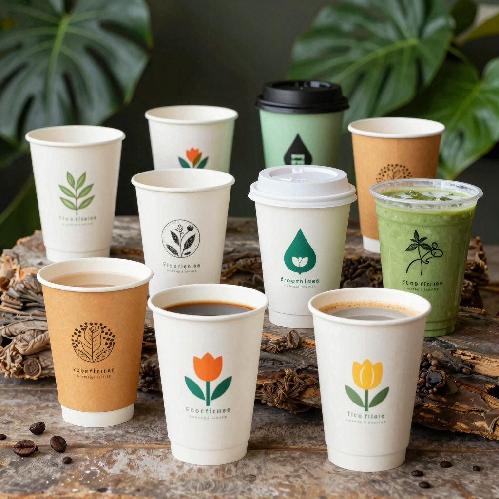 10oz Compostable Paper Cups