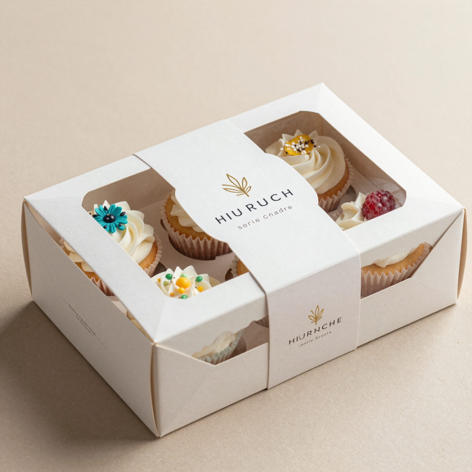 Well-Branded Cupcake Box