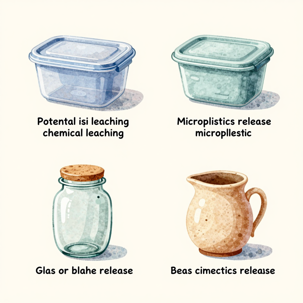 Health Implications of Storing Warm Food in Plastic Containers