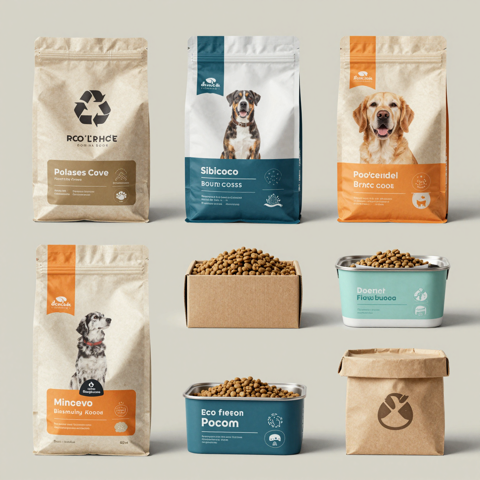 Eco-Friendly Dog Food Packaging Examples